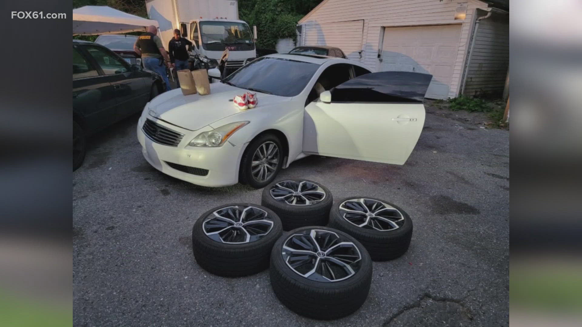 A task force was formed by Hartford police with a focus on "identifying and apprehending" those involved in a rising number of rim and tire thefts in the city.