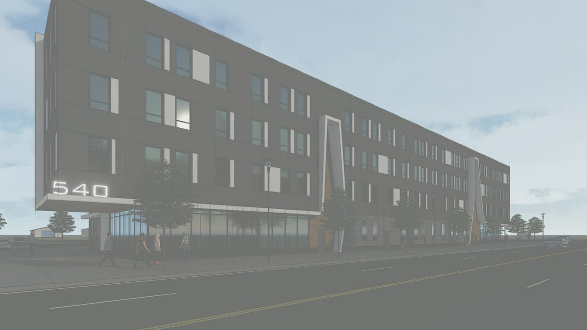 The apartments and retail are located near the CT Fast Track station