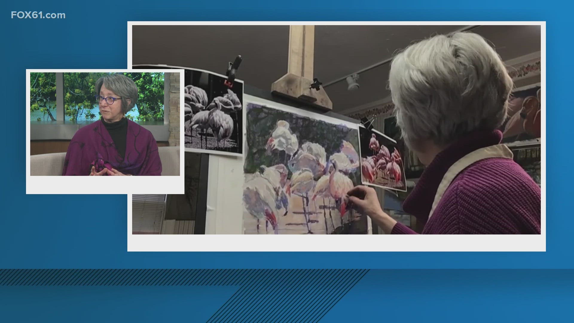 Karen Israel is an artist who specializes in pastel painting.