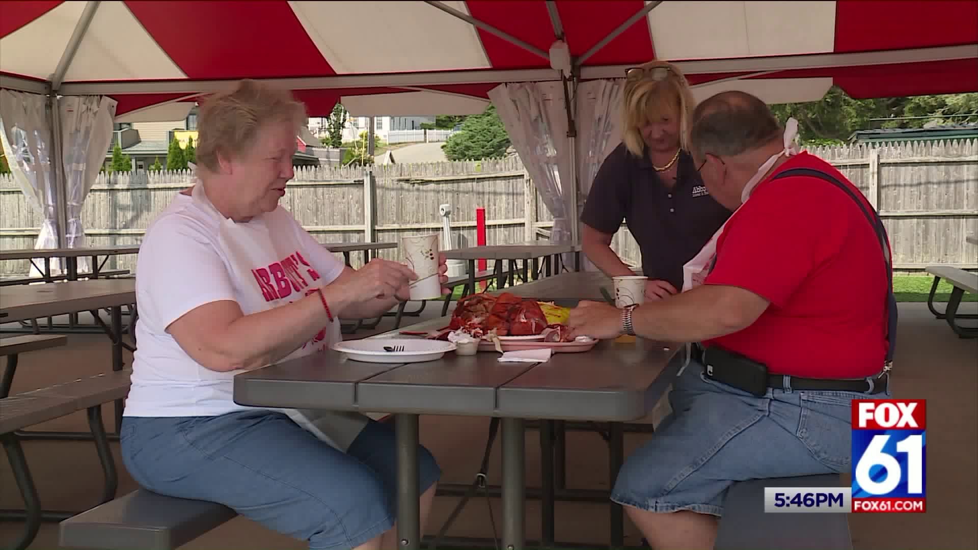 Foodie Friday: Abbott`s Lobster in the Rough in Noank