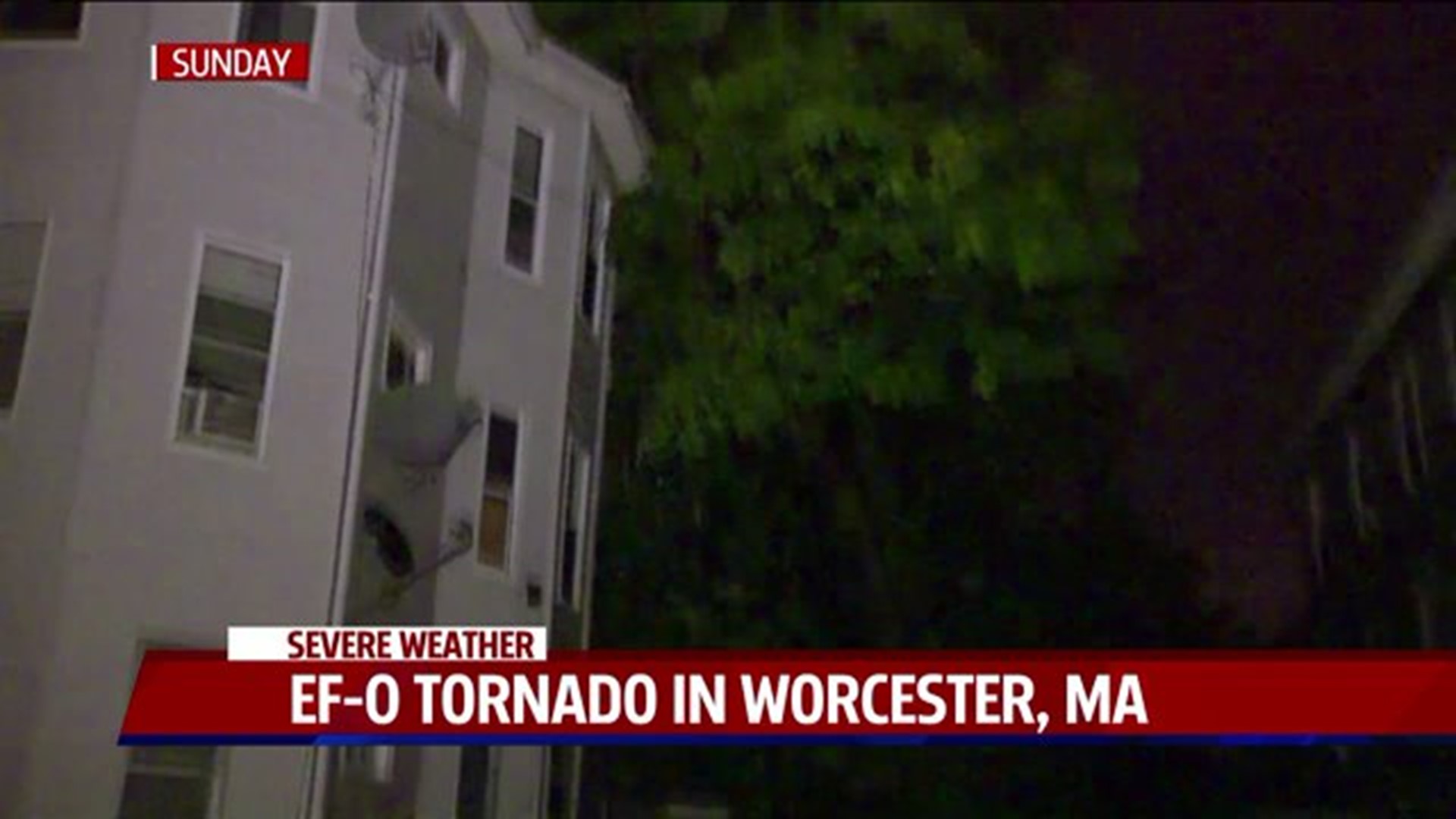 Small Tornado Strikes Worcester