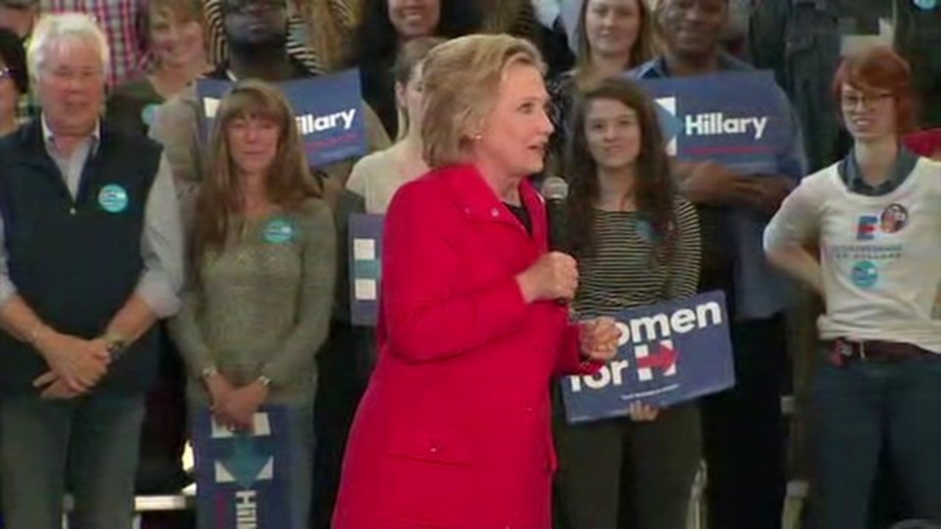 Hillary Clinton rally