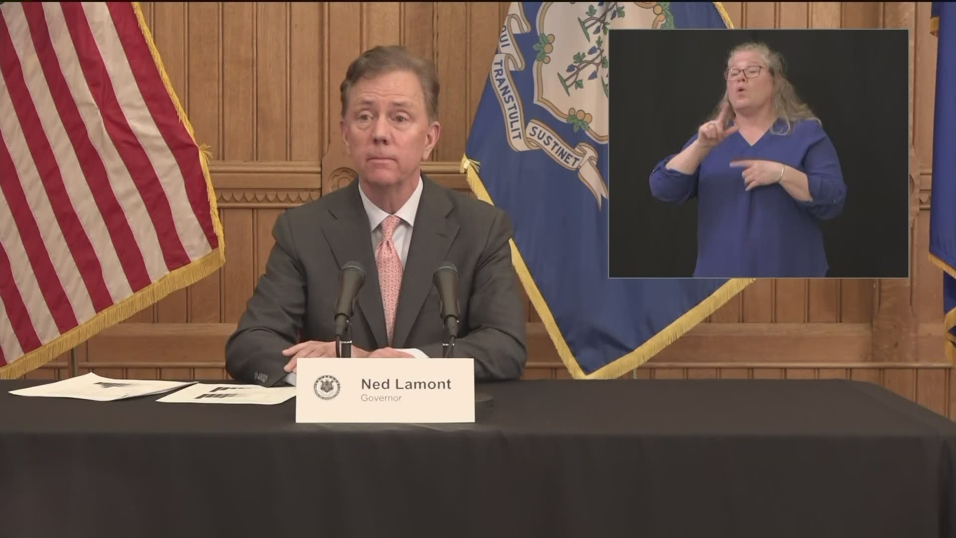 "I am running out of patience," said Governor Lamont