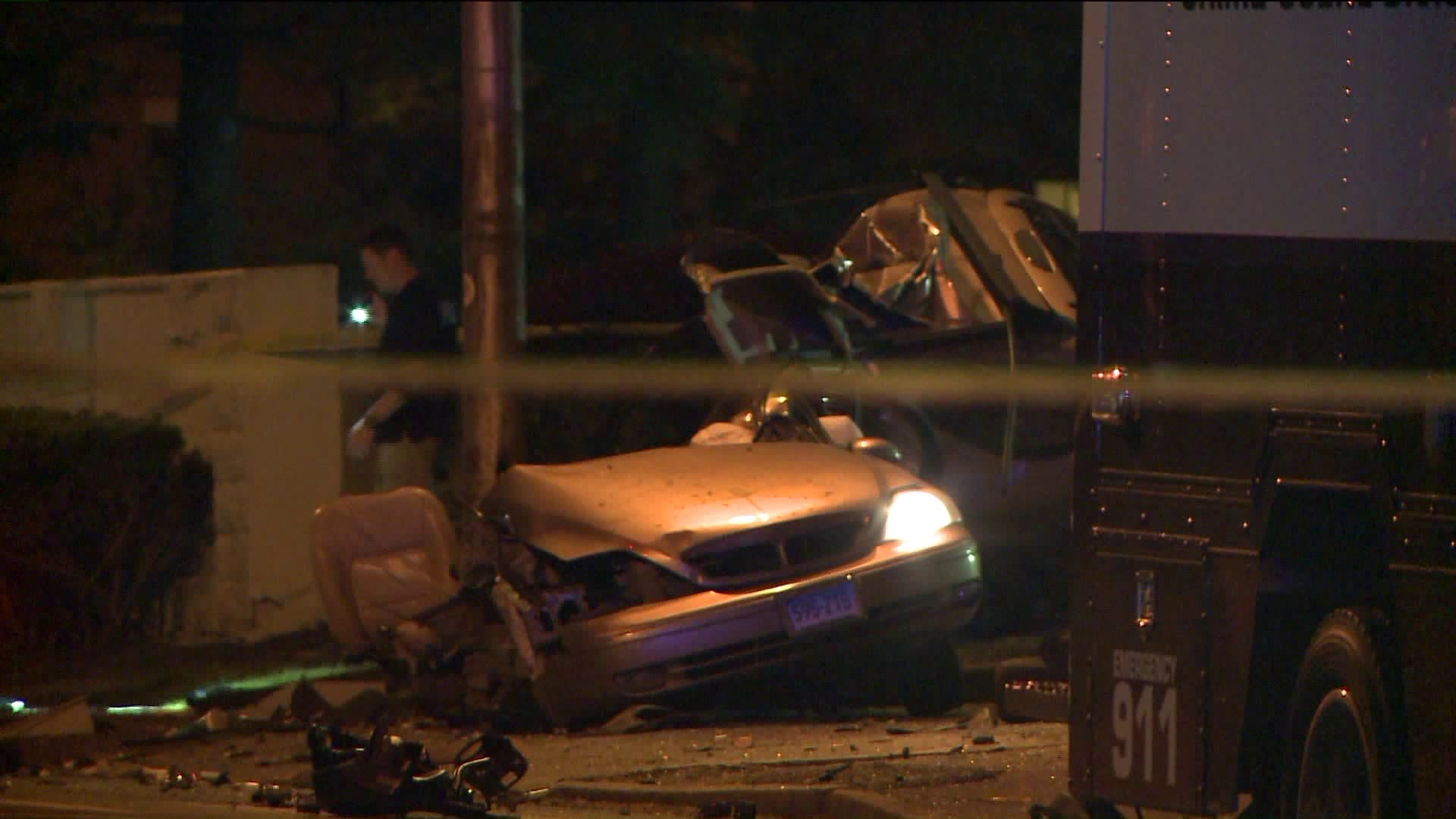 Police investigating deadly car crash in Hartford