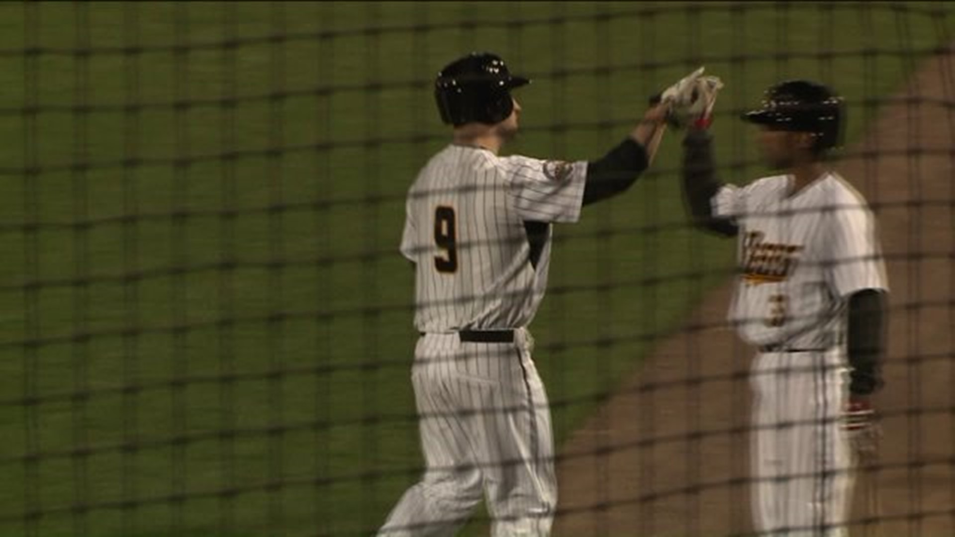 New Britain Bees play ball!