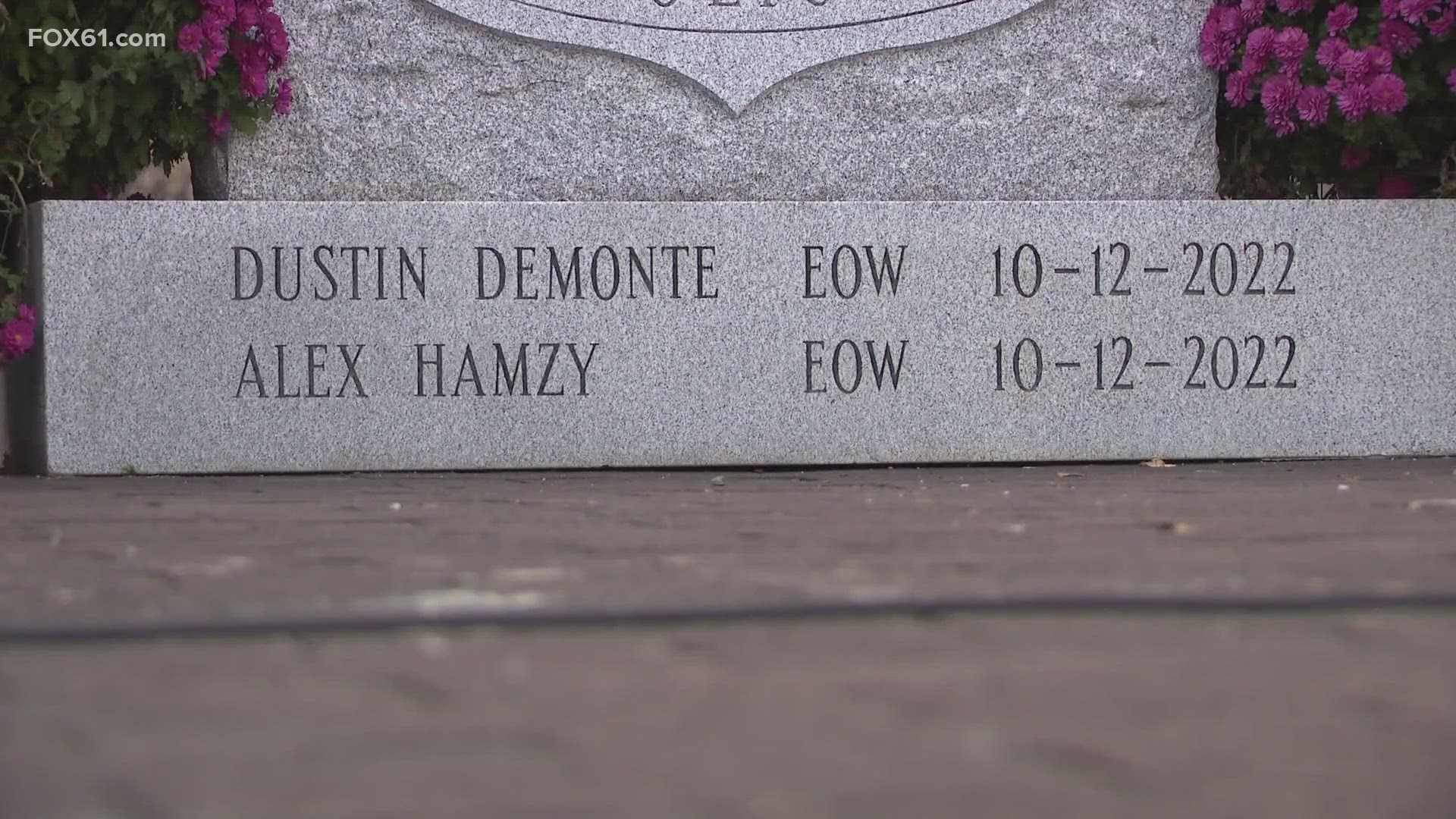 The lives Lt. Dustin DeMonte and Sgt. Alex Hamzy were taken while in the line of duty on October 12, 2022.