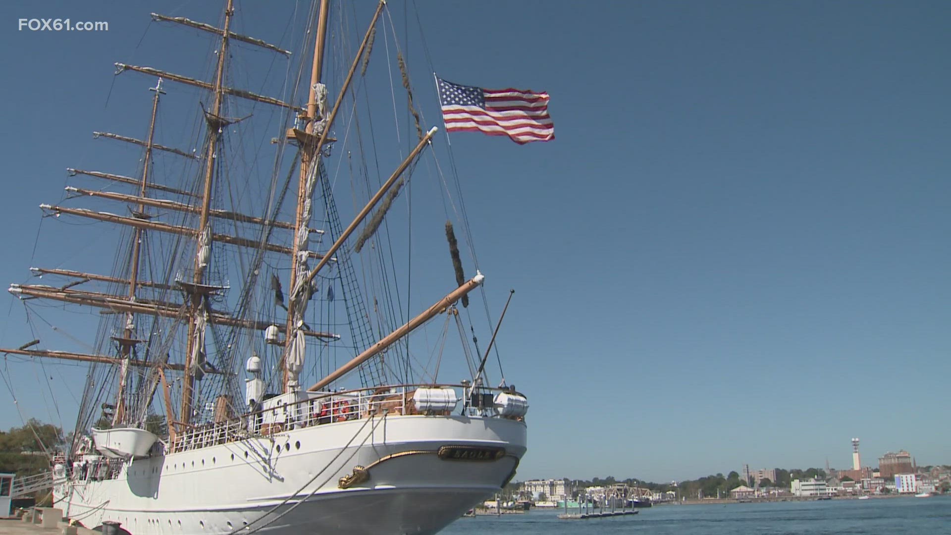 Coast Guard candidates spend two weeks aboard the ship to learn the ropes to be out on the water.