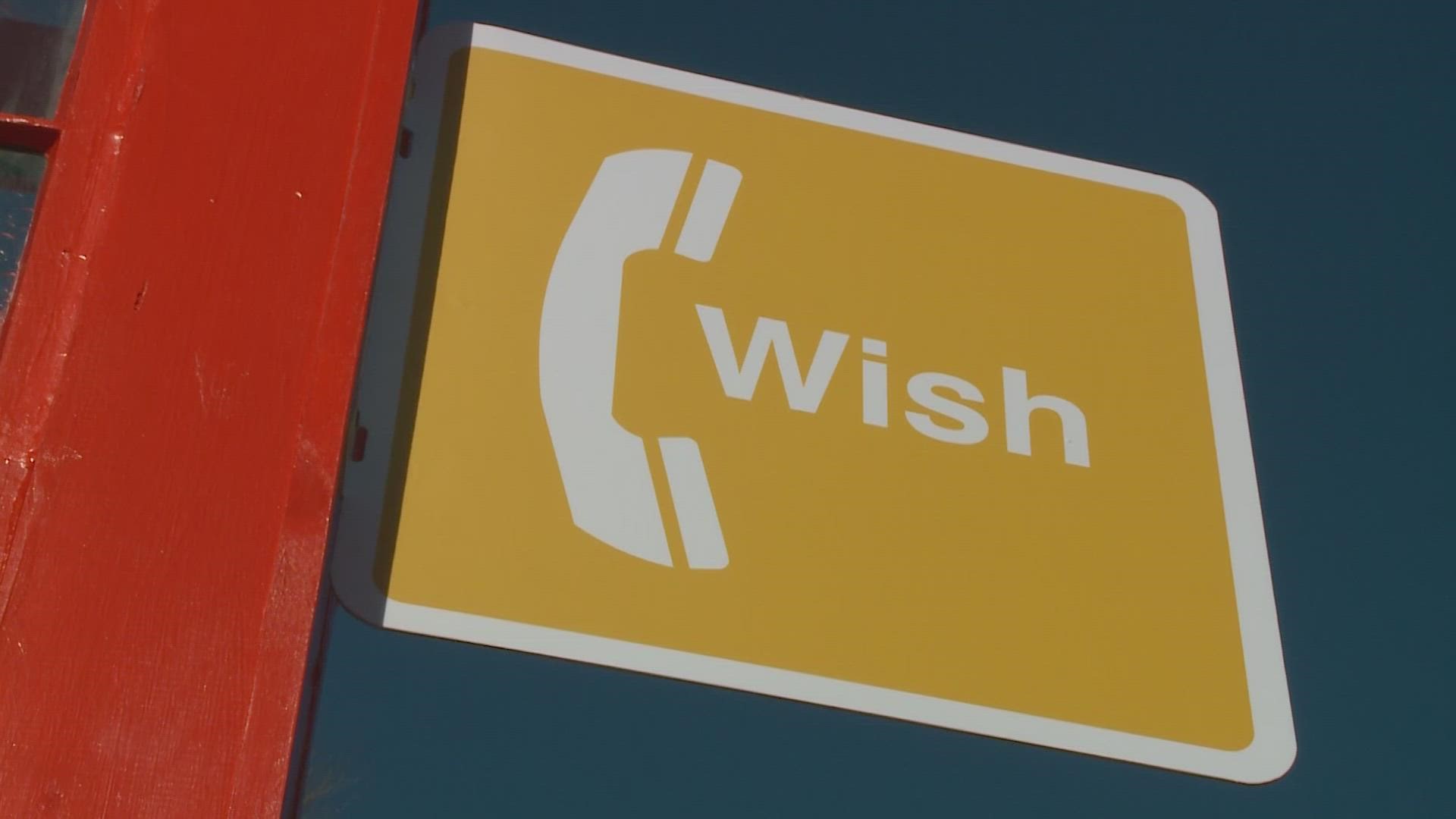 When you make a wish, who's listening? Inside a red phone booth on Main Street in Chester, your wishes are on direct dial with the universe.