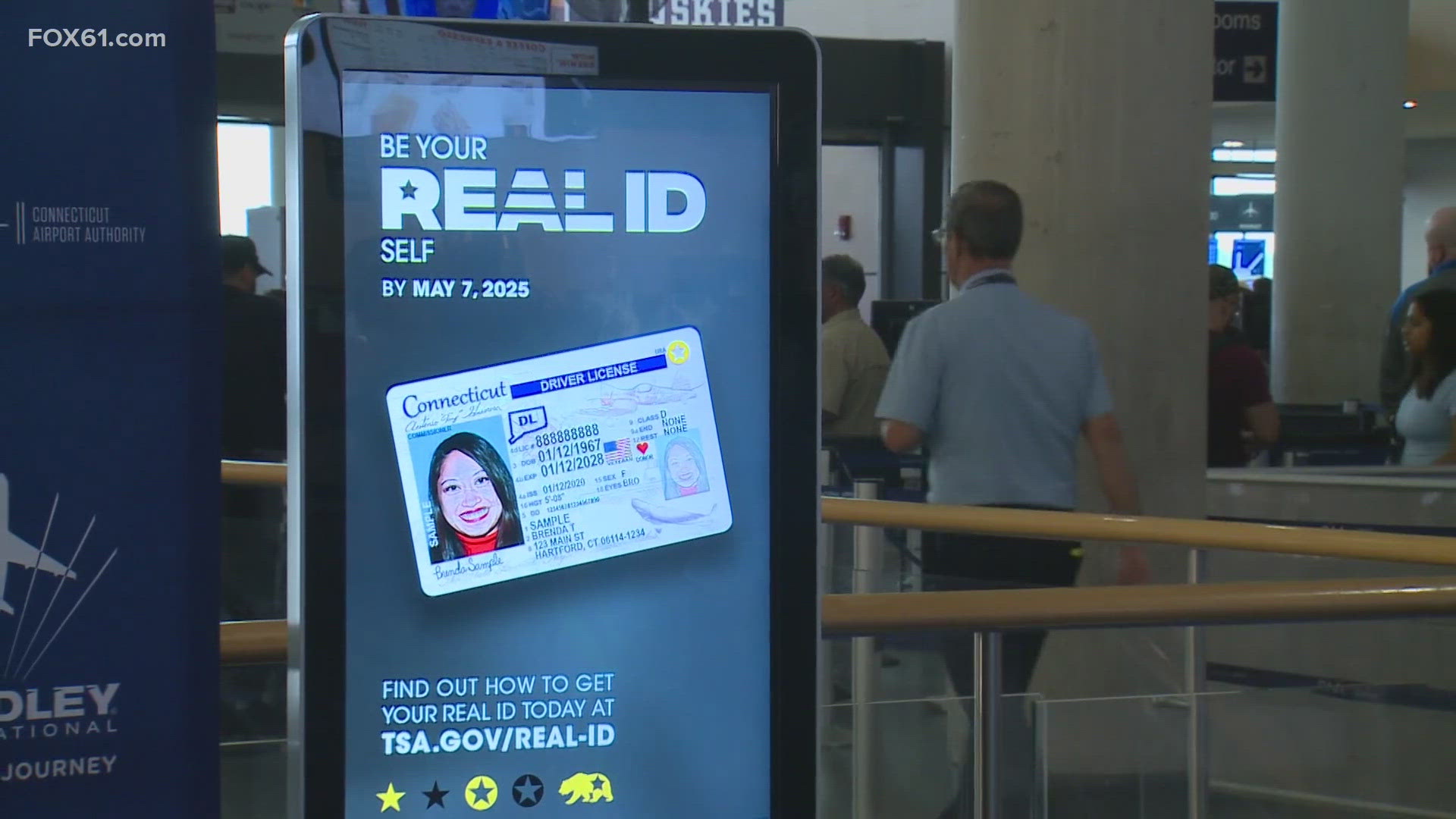 People who do not switch to REAL ID-approved licenses, which goes into effect on May 7, 2025, will not be allowed on domestic flights.