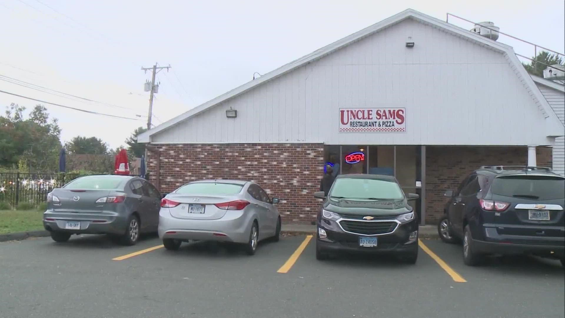 A Bristol restaurant is feeling empty tonight as they remember two fallen police officers and tribute one injured officer.