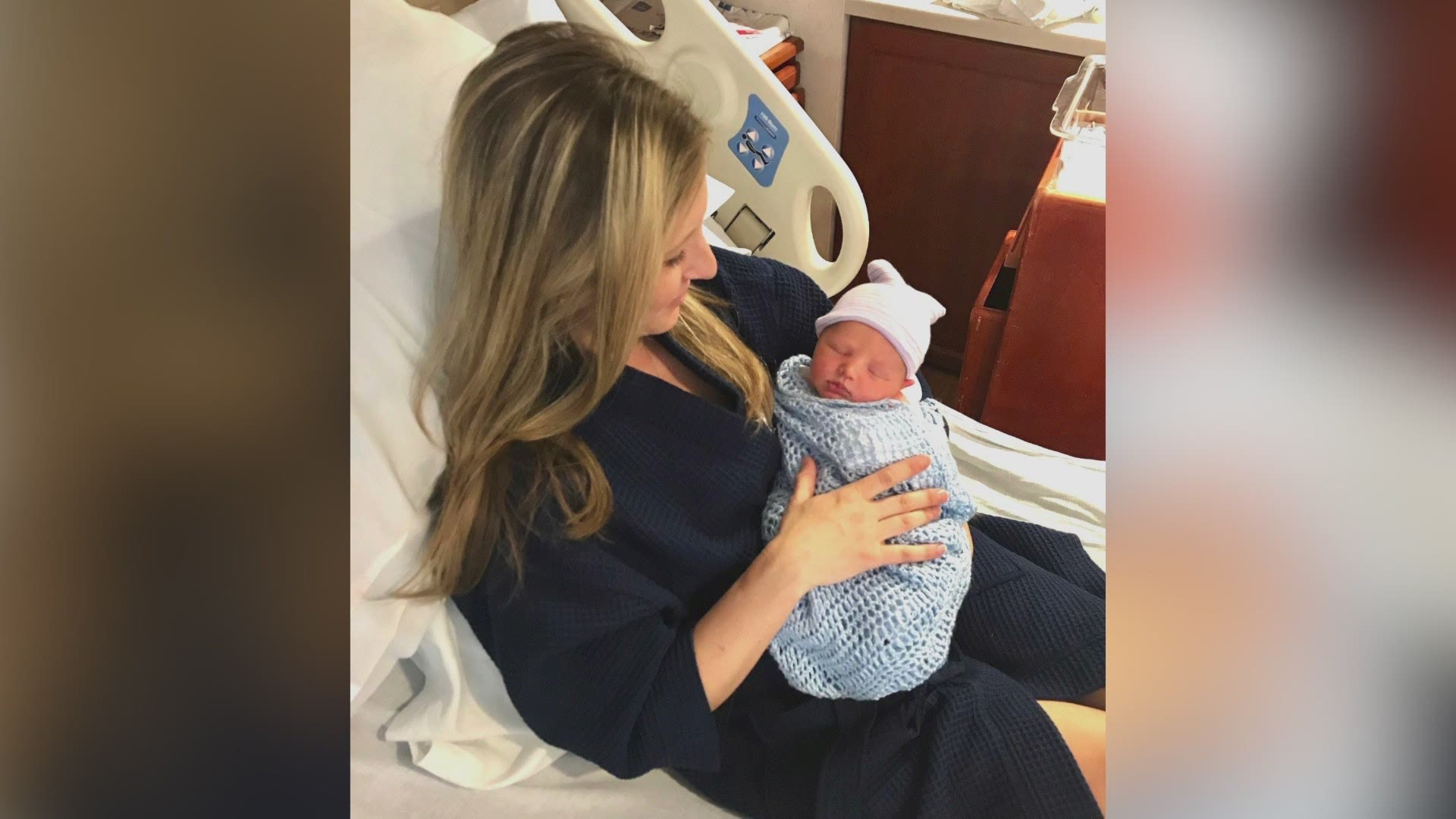 You may have noticed our own Jenn Bernstein has not been joining us on the news each night and that’s because Jenn just had a baby.