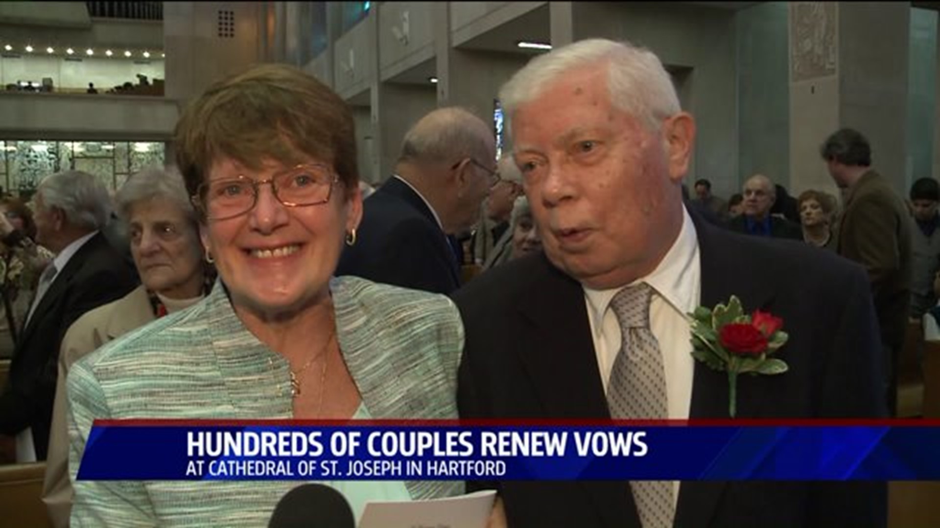 Couples renew wedding vows in Hartford