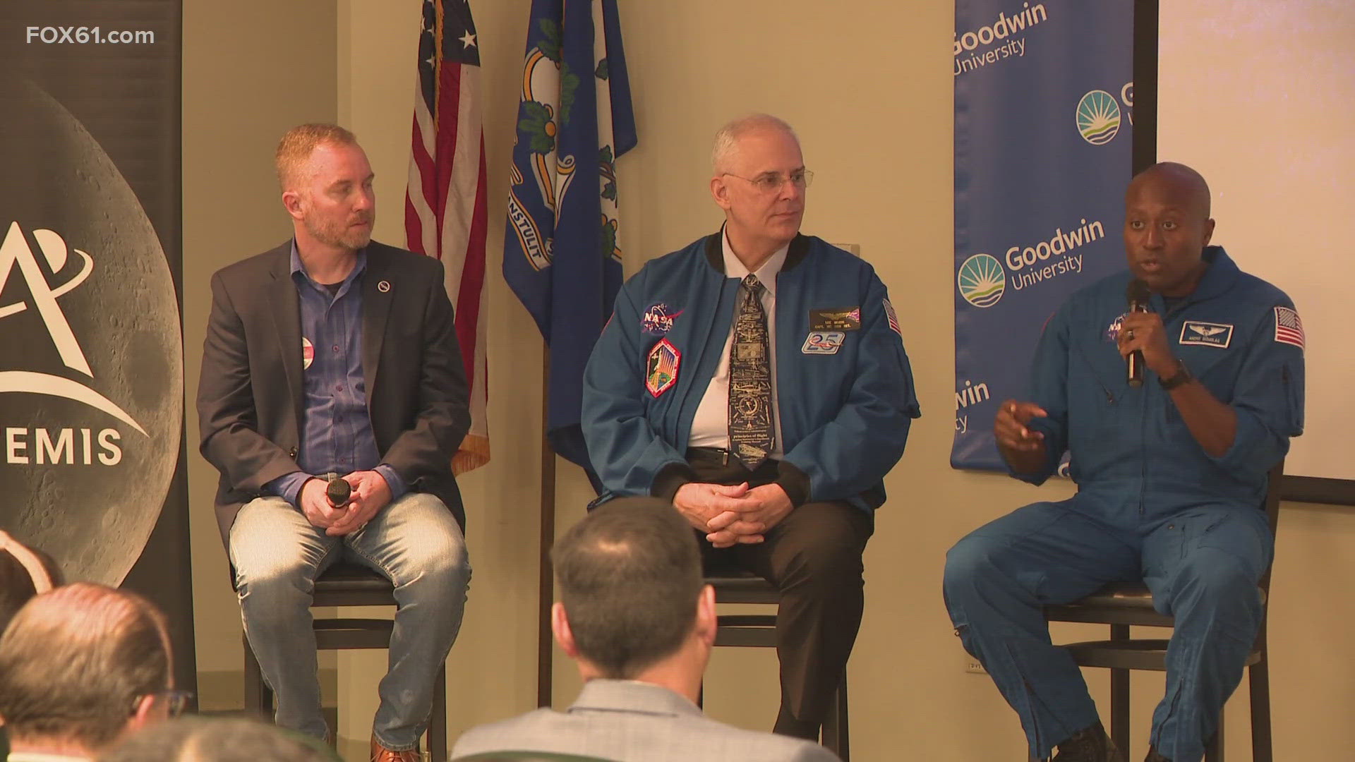 A celebration of the progress being made within NASA’s Artemis campaign took place Tuesday evening at Goodwin university in East Hartford.