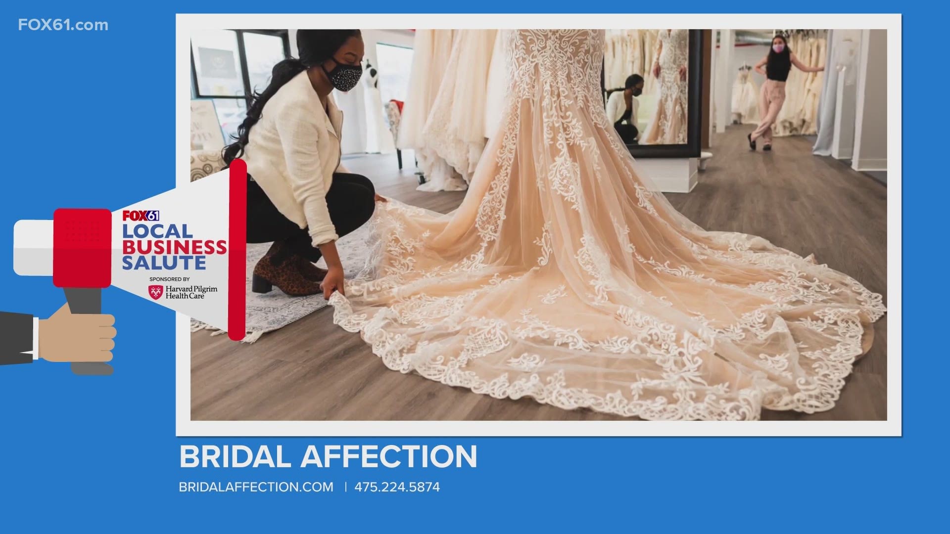 Bridal Affection in Hamden believes that you can purchase your dream wedding gown without breaking the bank.