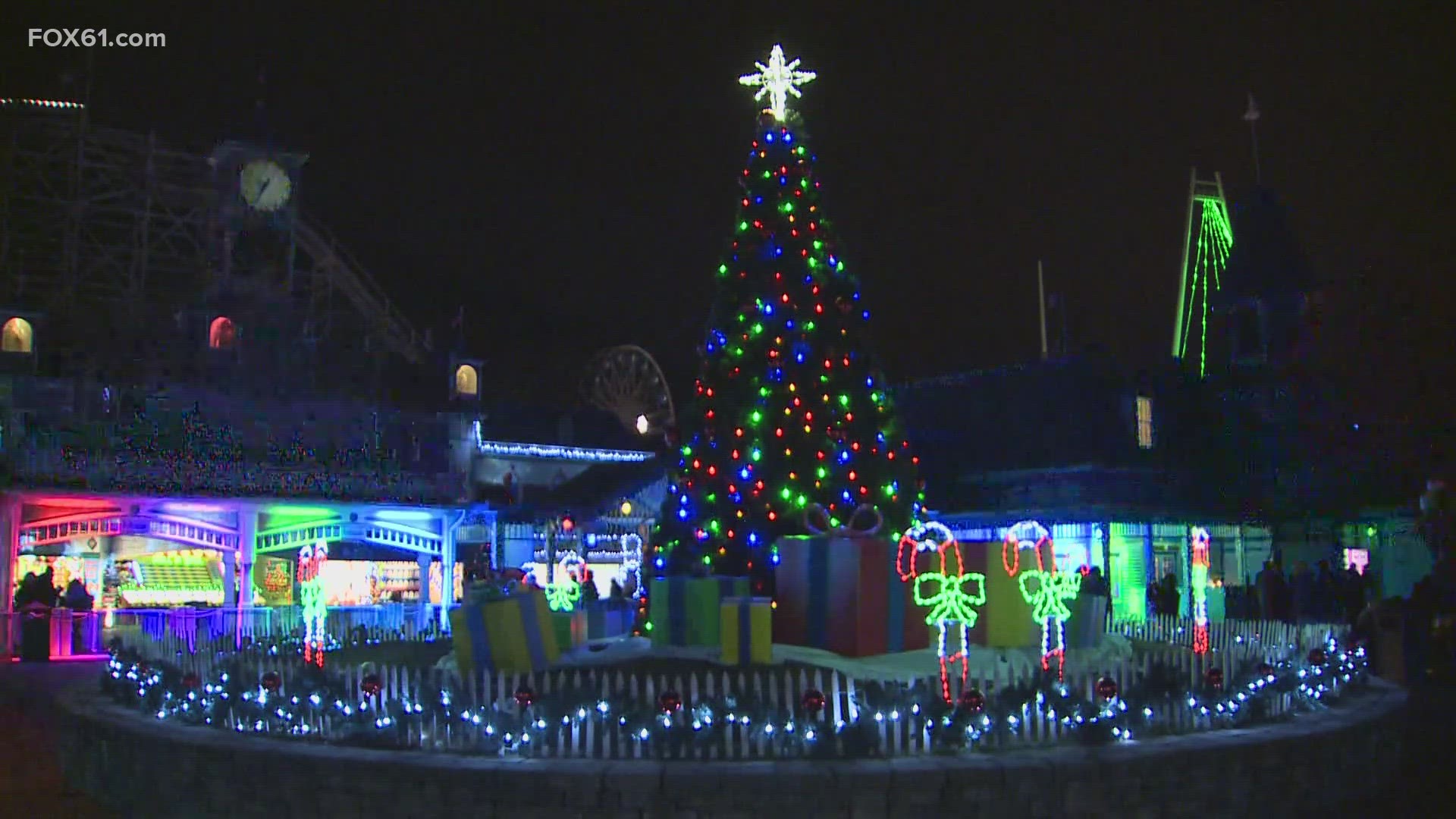 This year marks the 11th year that the park will be lit up to celebrate the holiday season.