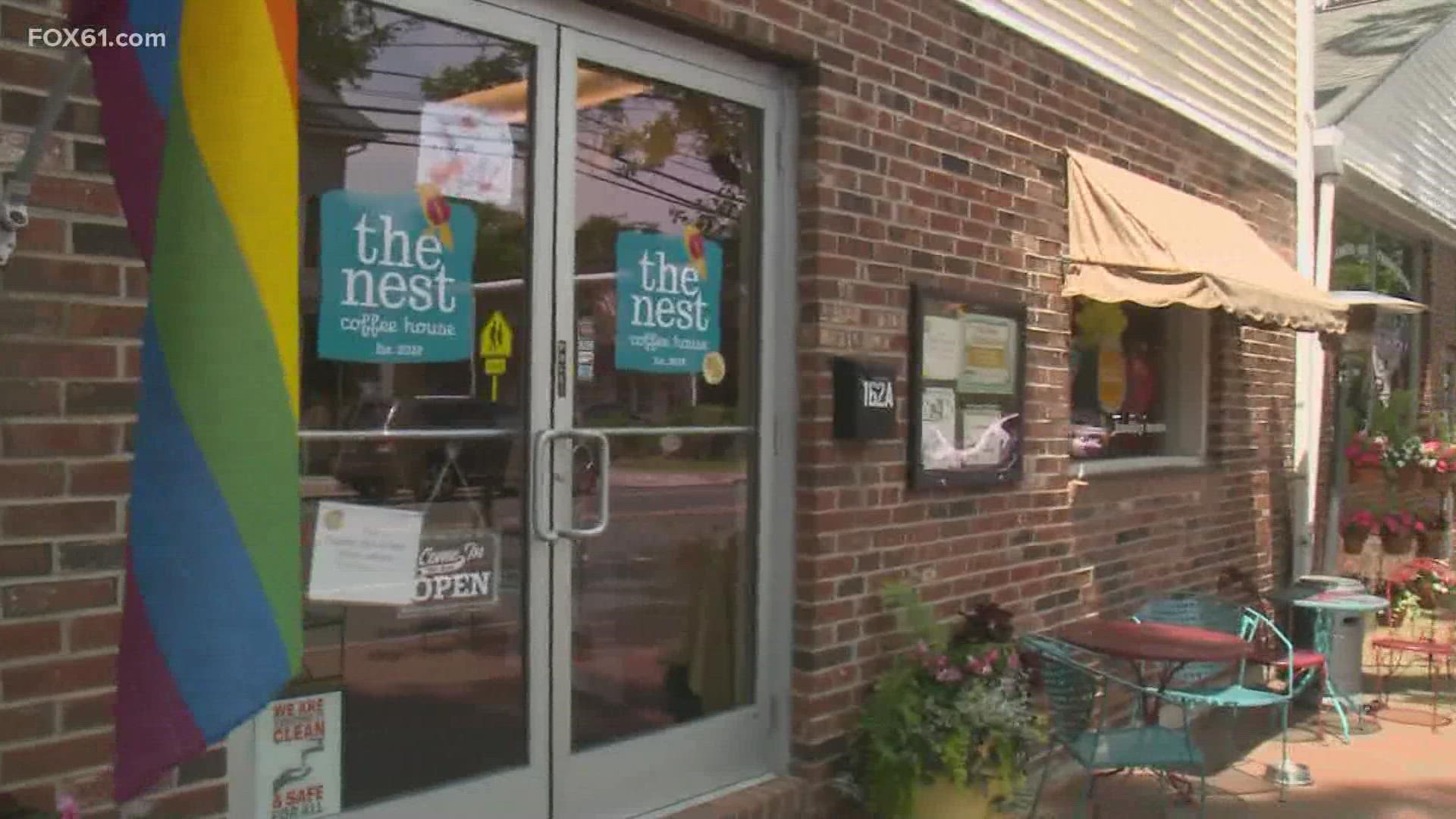 A local coffee shop is stepping up to raise money against racism in Deep River.