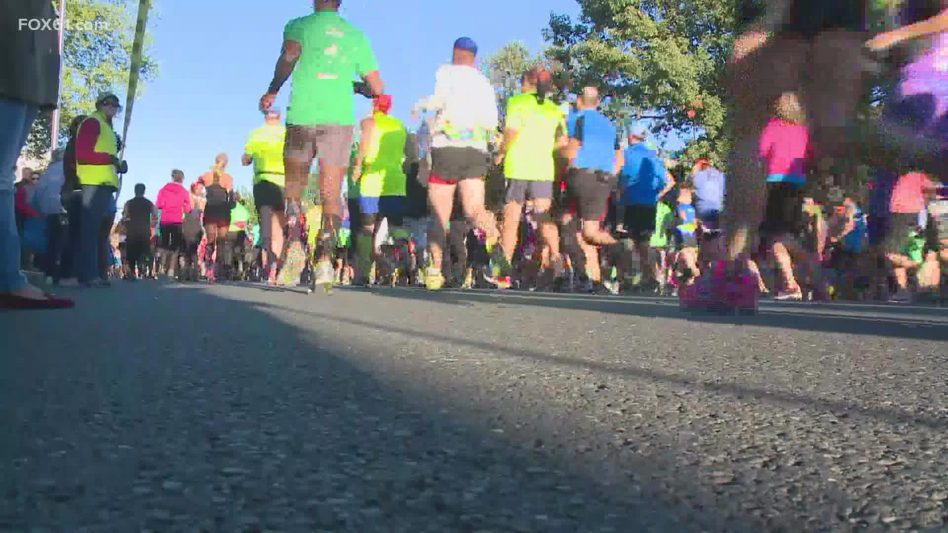 About 7,000 runners are expected to head to the capital city Saturday for the race