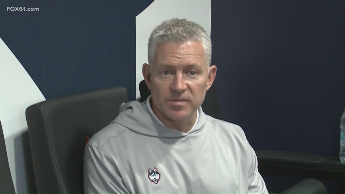 UConn Football Head Coach Jason Candle discusses first few months of ...