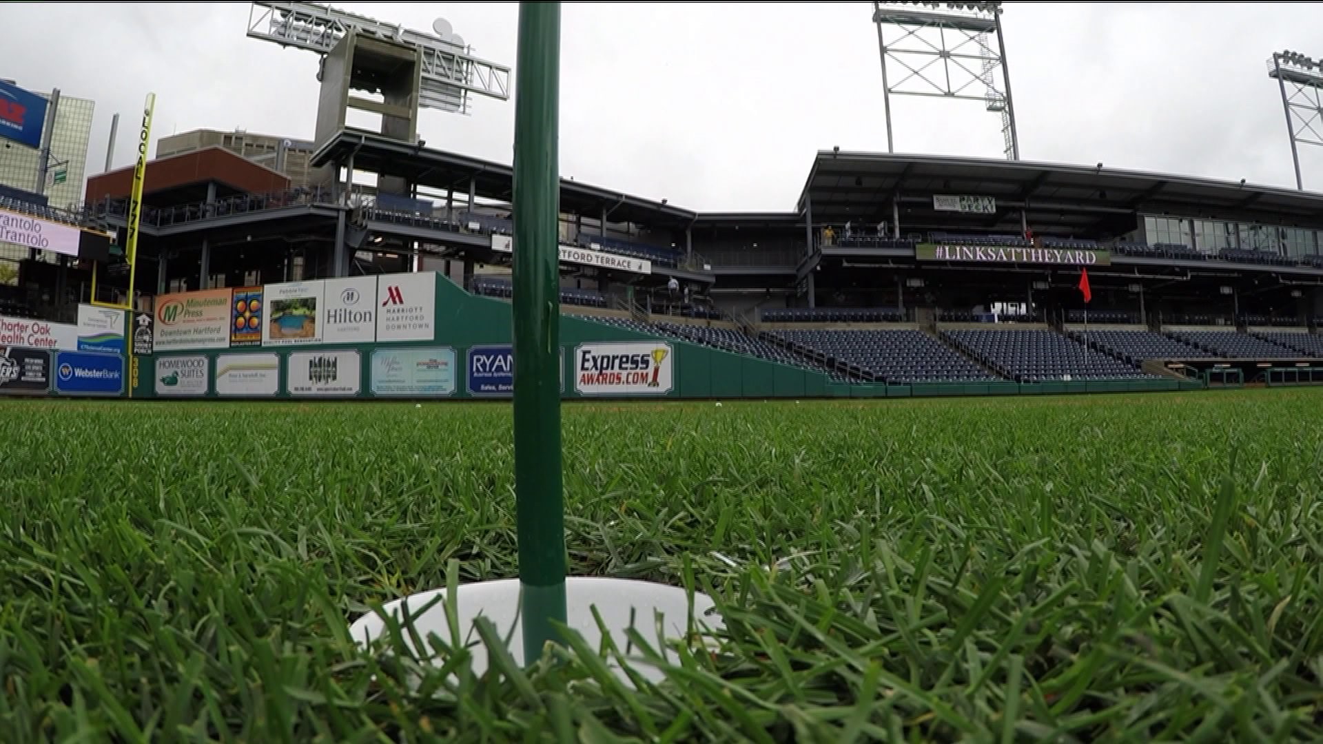 The Yard Goats go for golf