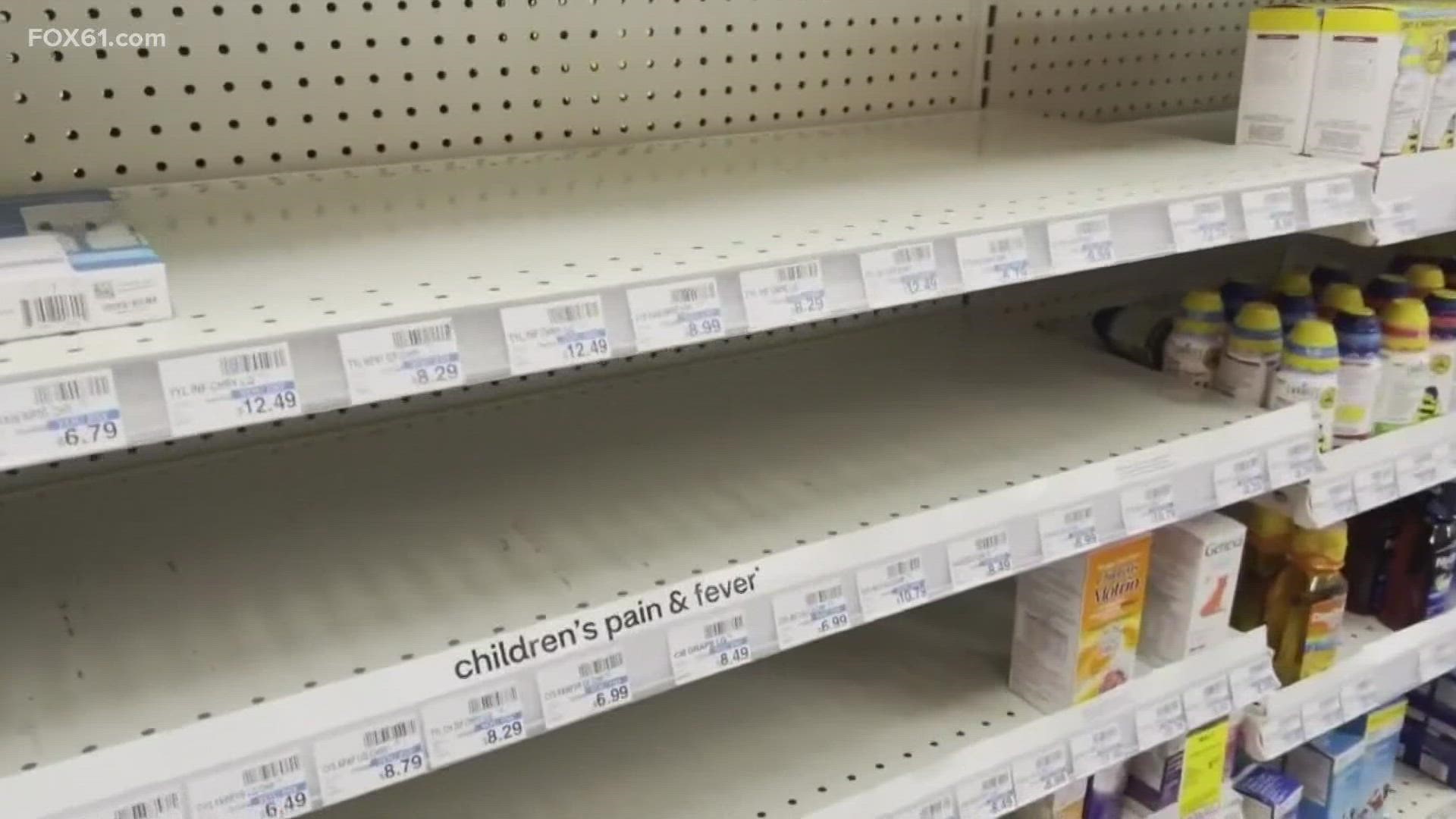 First, it was baby formula. Now, parents are scrambling to find children's Tylenol, Motrin, and Advil.