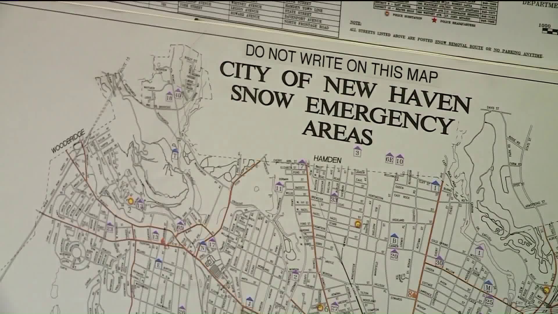 New Haven preps for snow
