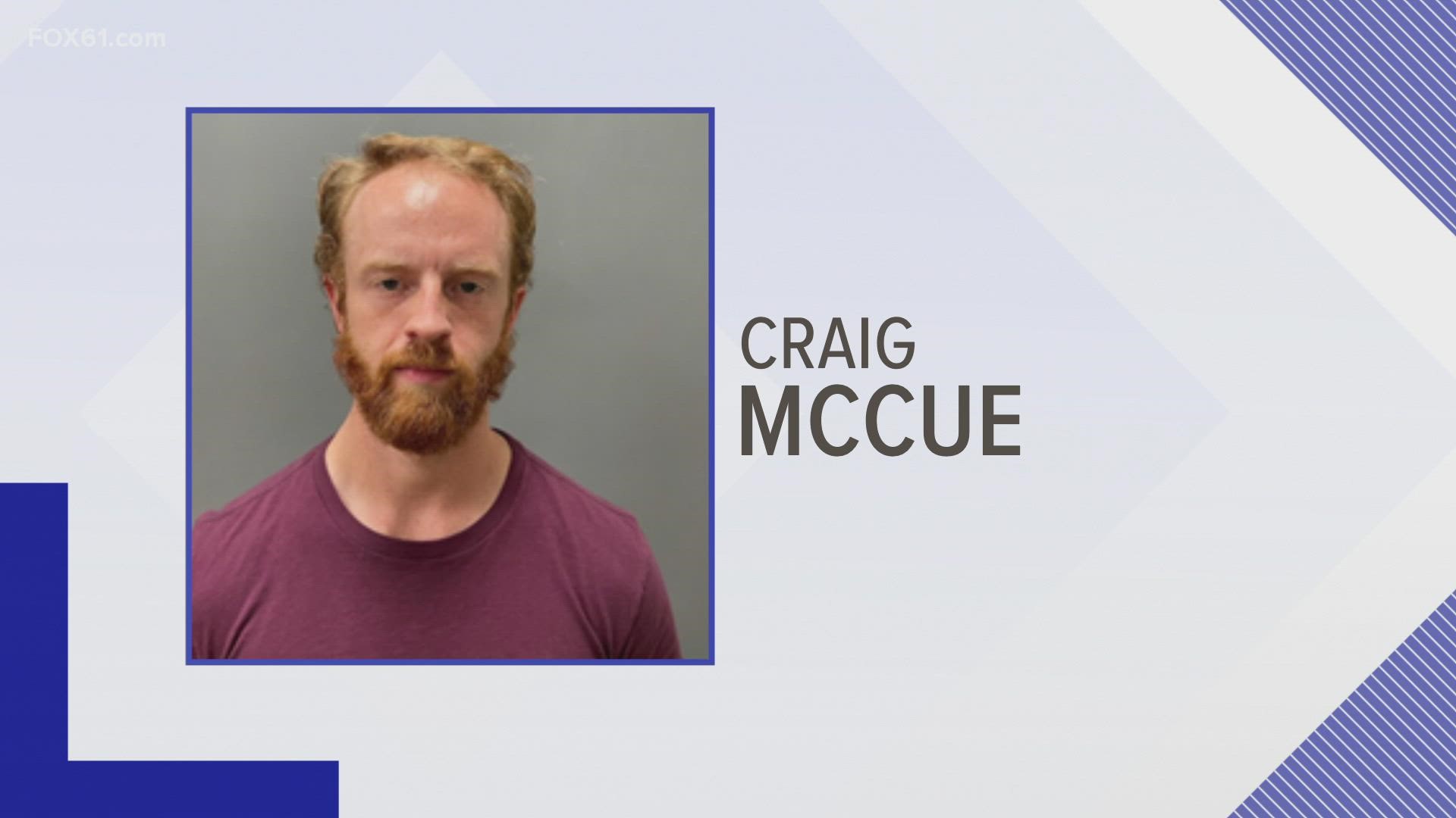 An investigation began back in May after police said a concerned parent complained about finding inappropriate text messages from Craig McCue on their child’s phone.