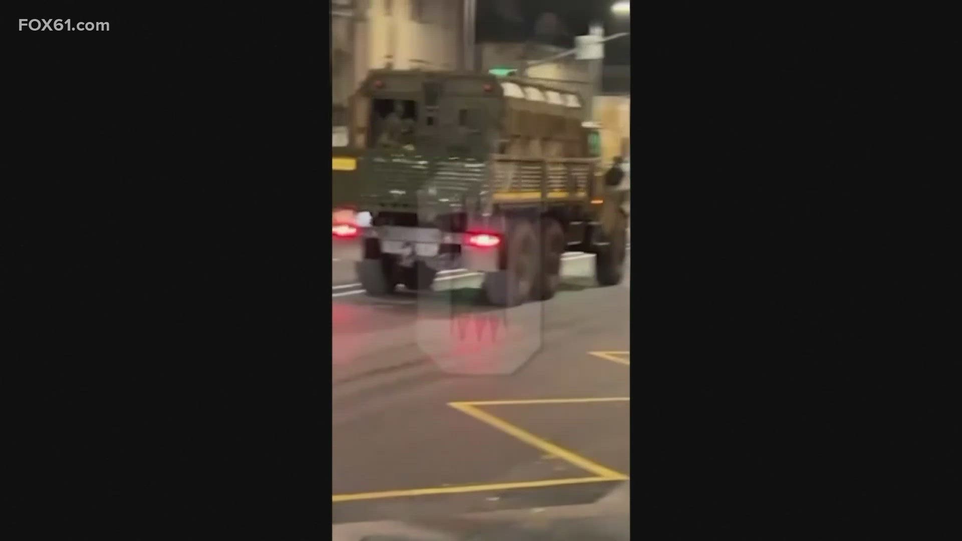 Military vehicles mobilized in Moscow after the leader of the Wagner group posted a series of angry videos and audio recordings.