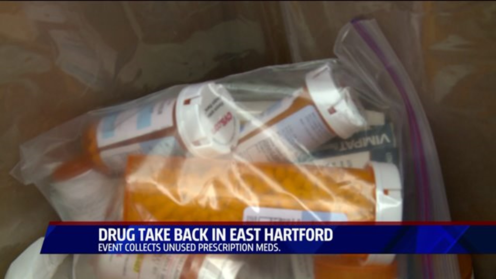 East Hartford takes back drugs