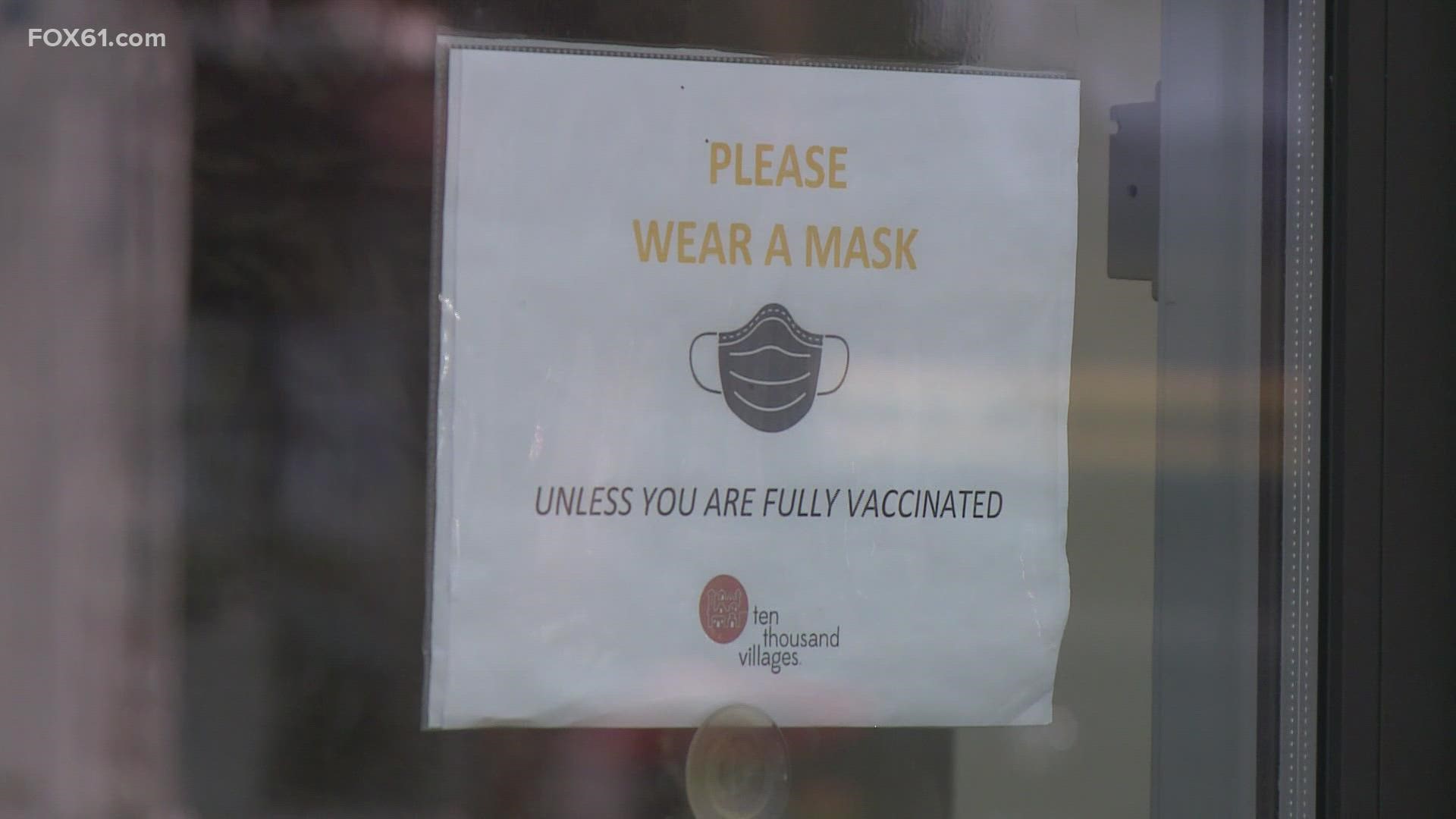 "We hope that people will understand they have to be vaccinated," said Teri Osborne, manager of Ten Thousand Villages.