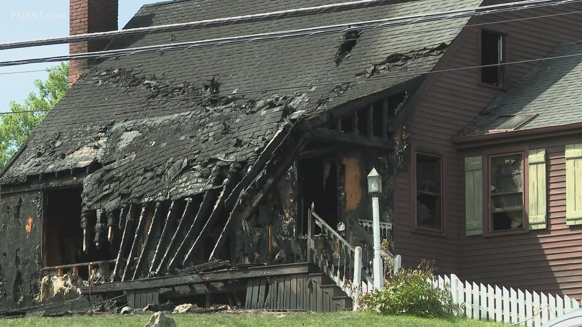 A deadly fire tore through a home in Middlefield causing the death of a young child. The investigation is ongoing.