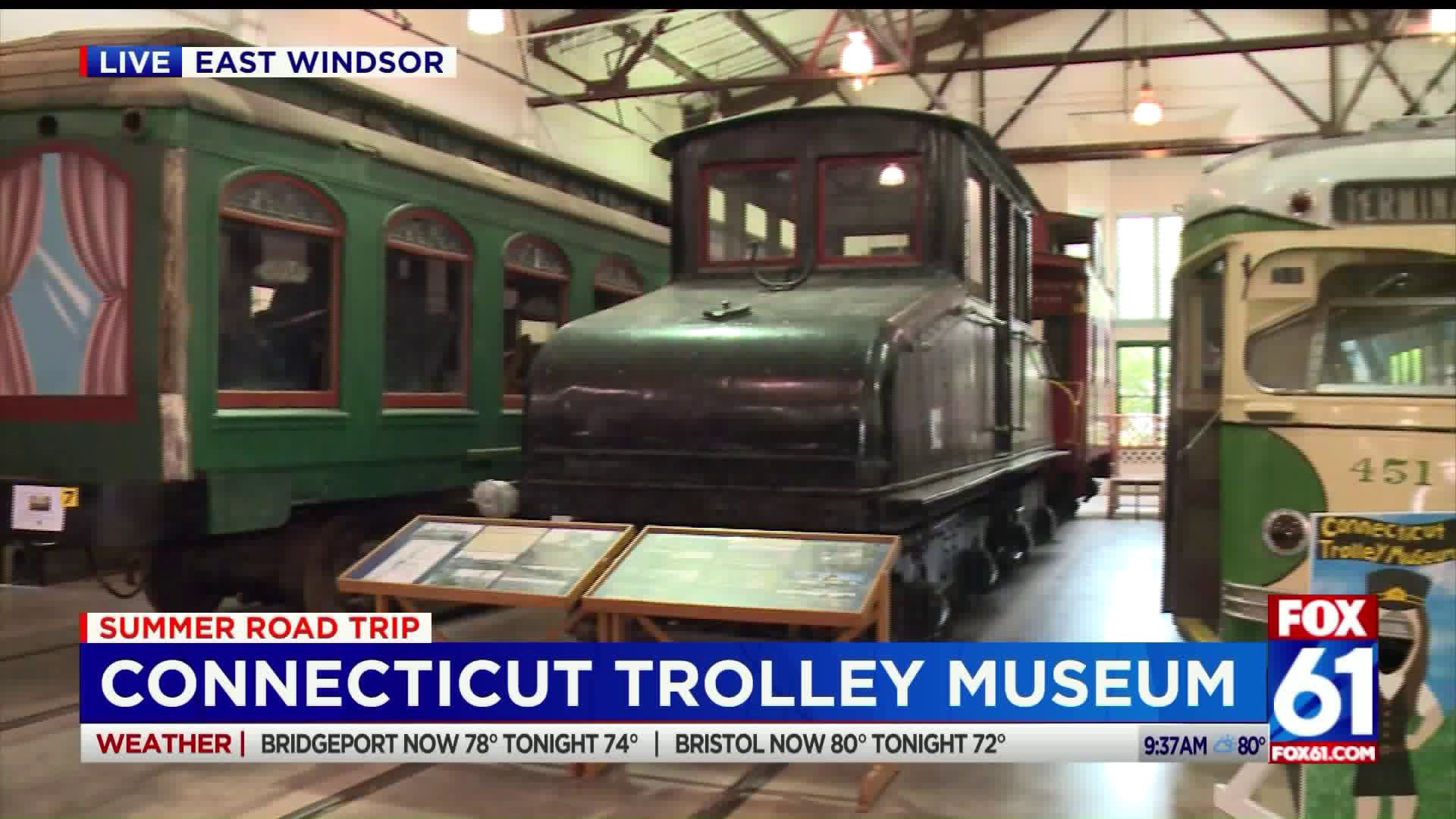 A ride into history at the Connecticut Trolley Museum