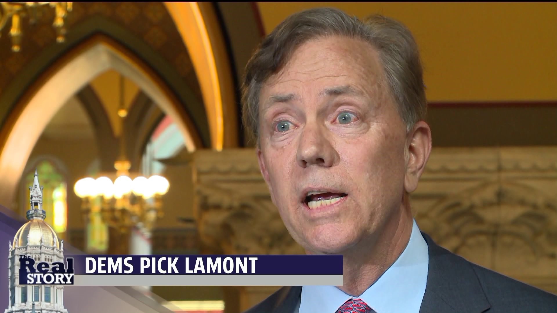 The Real Story - Dems pick Ned Lamont