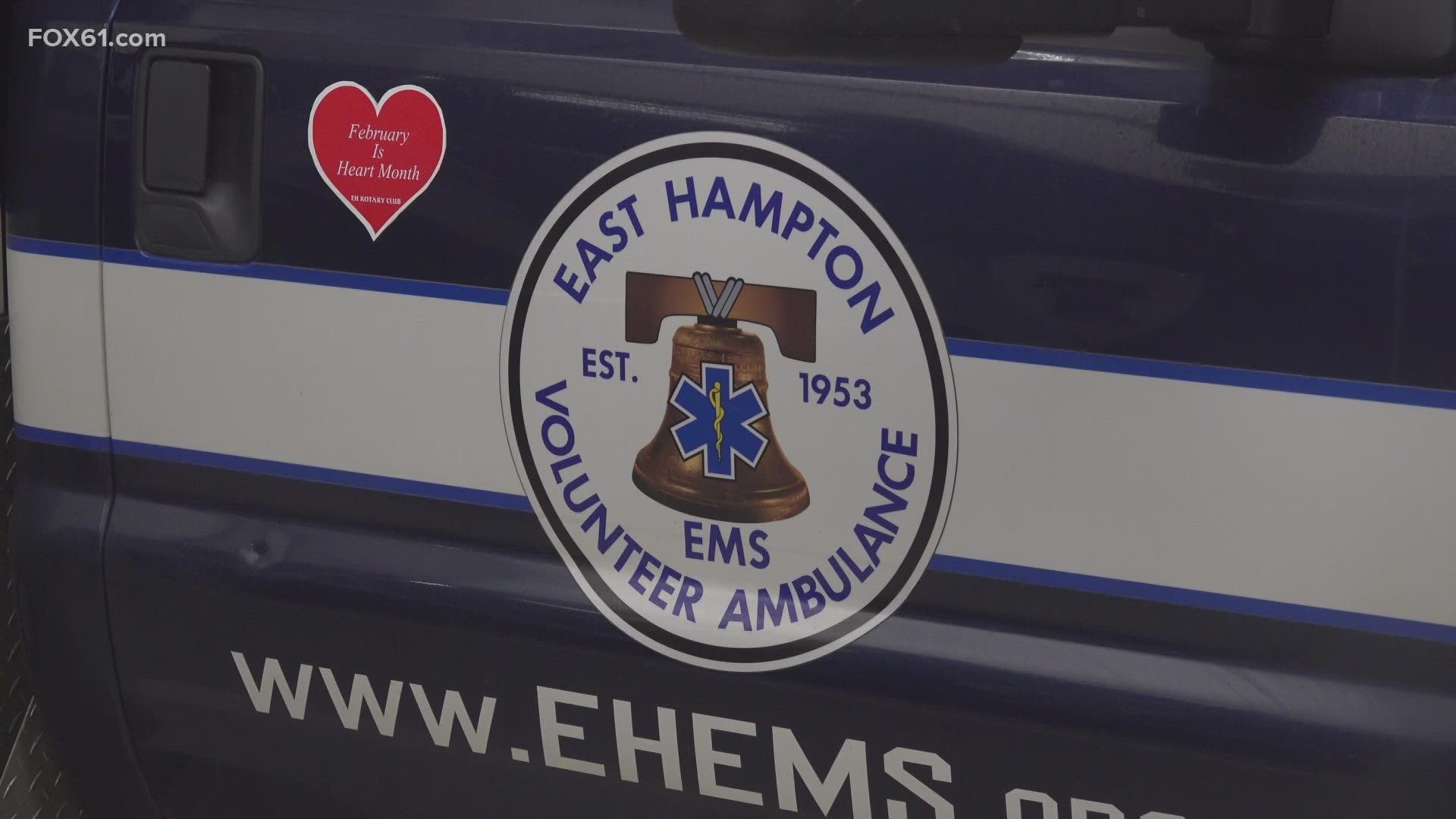 The ambulance service is asking the town to allocate some of the American Rescue Plan funds to help.