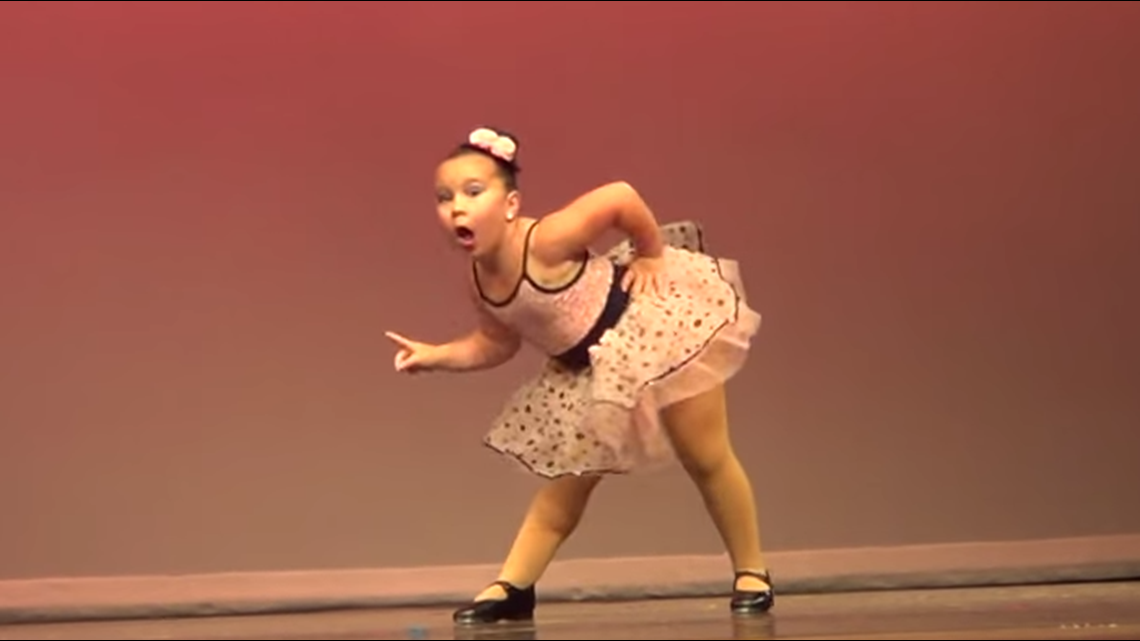 Little girl gets tons of RESPECT for this dance recital