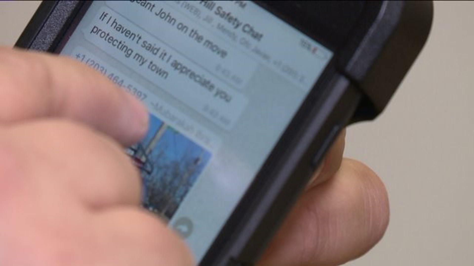 New Haven using a texting app to help police
