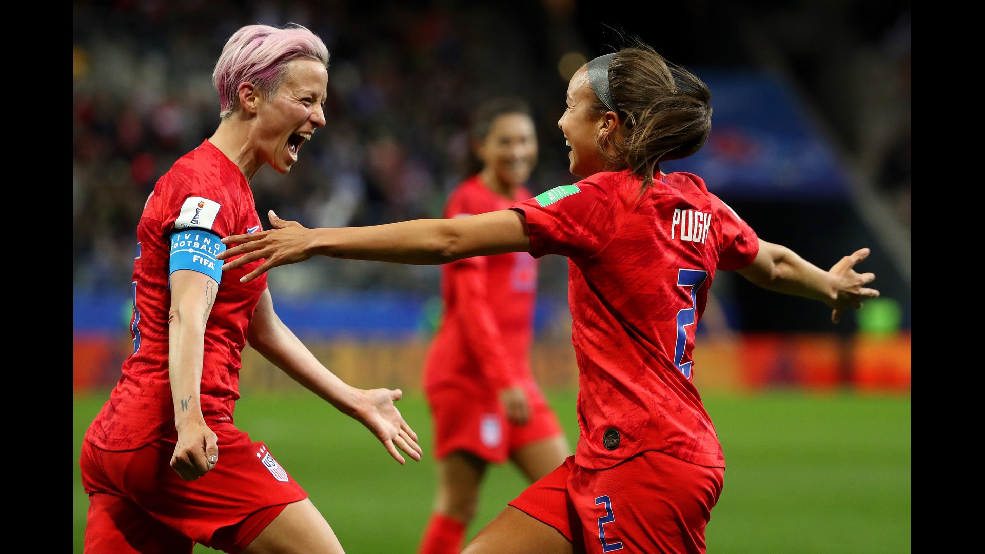 US women's World Cup soccer team criticized for goal celebrations in 13
