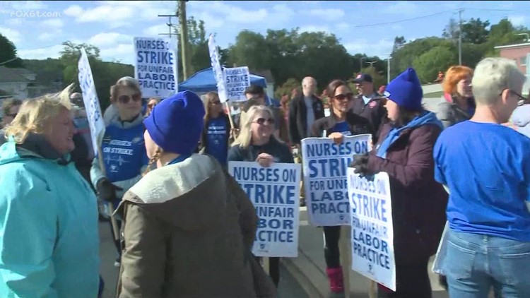 State, local, and federal leaders show support for Windham nurses on strike