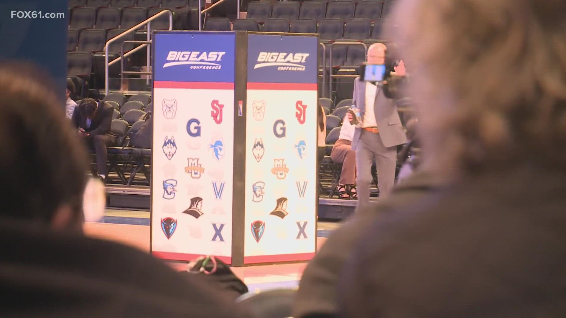 UConn's basketball programs were recognized at Media Day in Madison Square Garden, and ae expected to contend in the Big East this season.