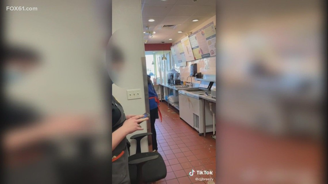 Fairfield man yelling racist remarks at employees, throwing drink in viral video has been fired