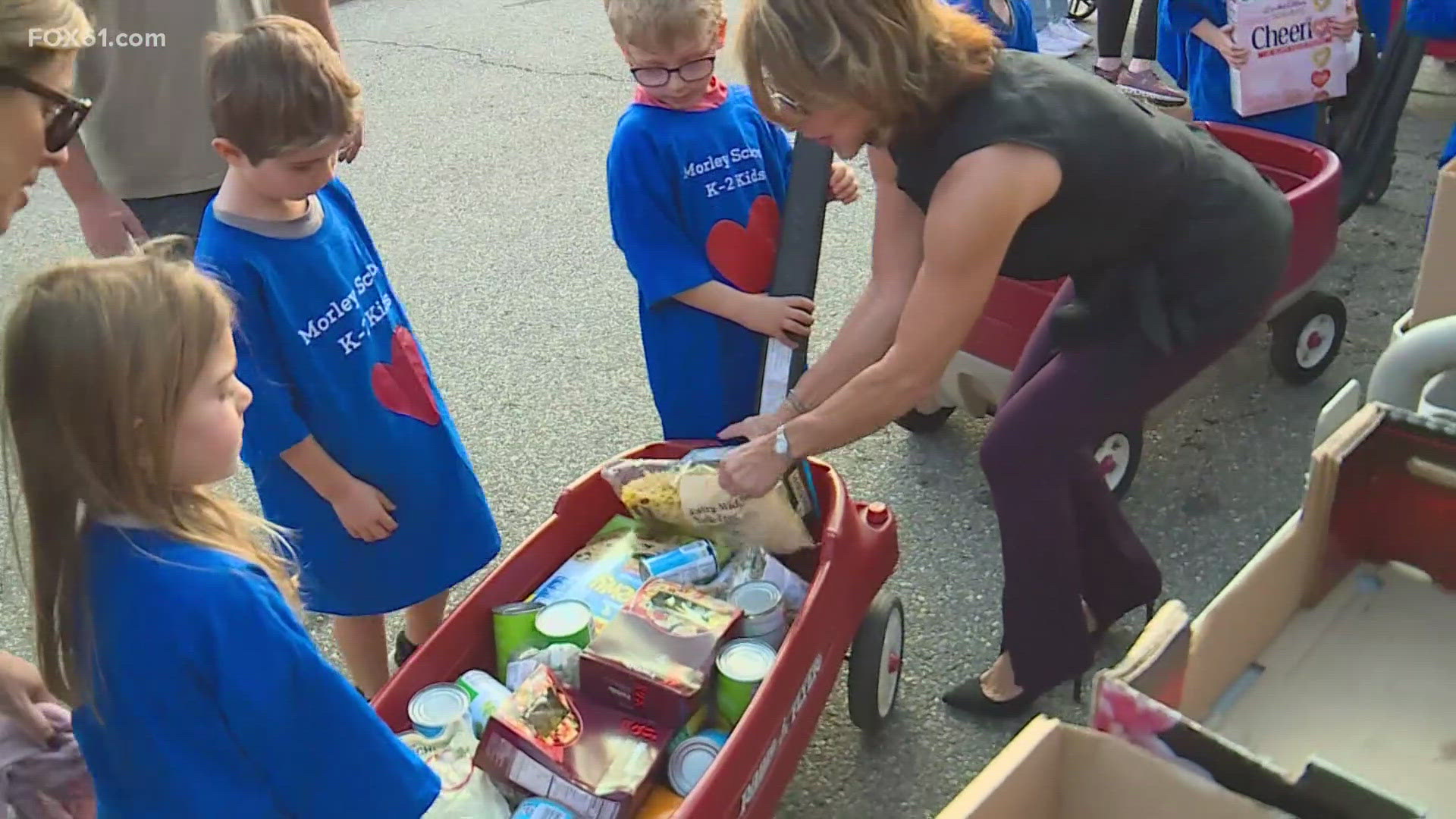 For 30 years, school children in West Hartford have been stepping up to help people in need.