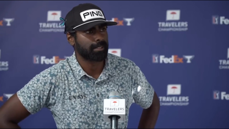 Sahith Theegala reacts to heartbreaking defeat at Travelers Championship | Full Interview