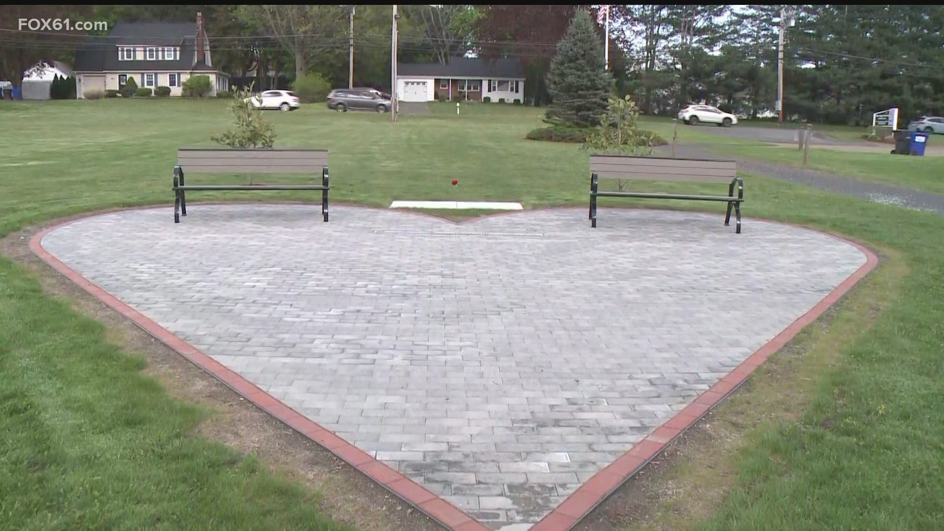 The town of South Windsor now has a memorial dedicated to those who lost their lives due to COVID-19.