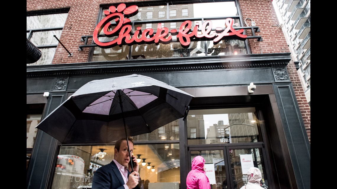 ChickFilA serving fish for lent