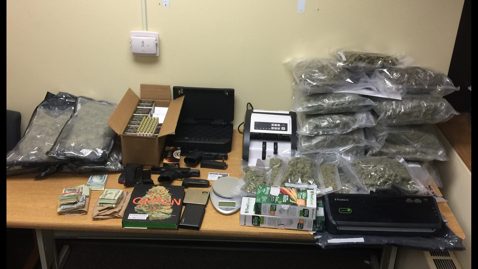 Police Seize Over 20 Pounds Of Marijuana, Charge New London Man With ...