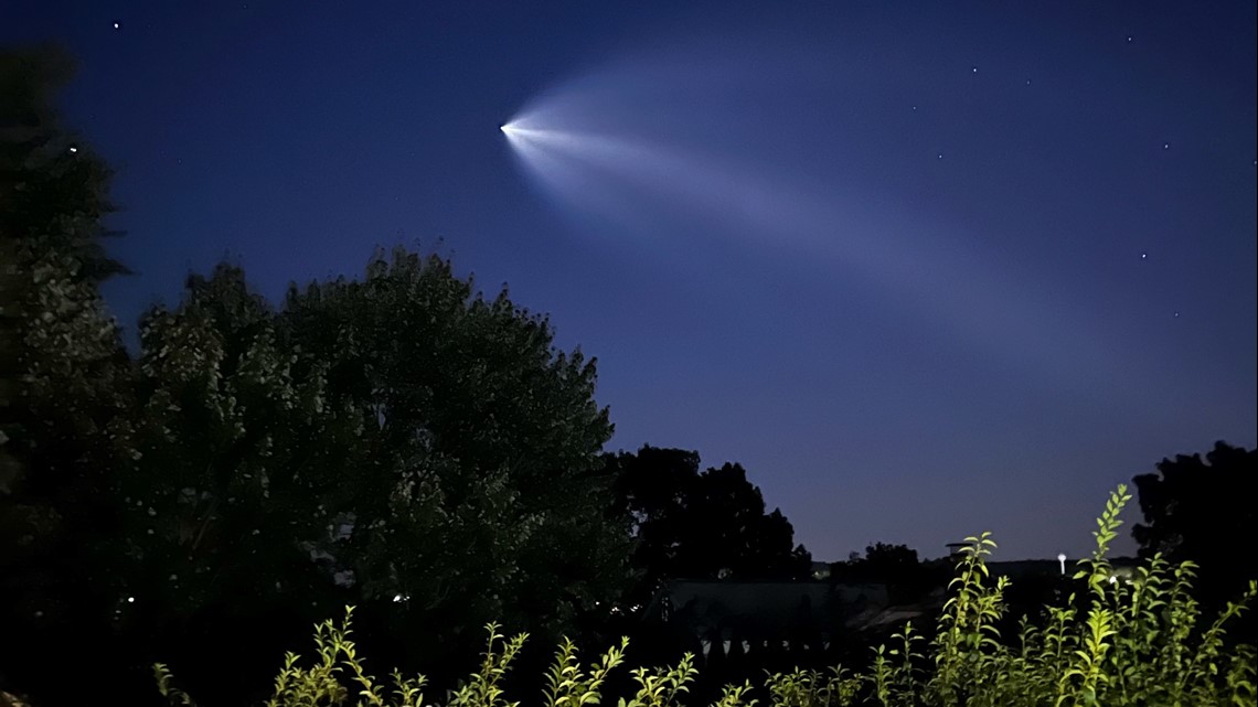What was that in the sky last night? It was SpaceX