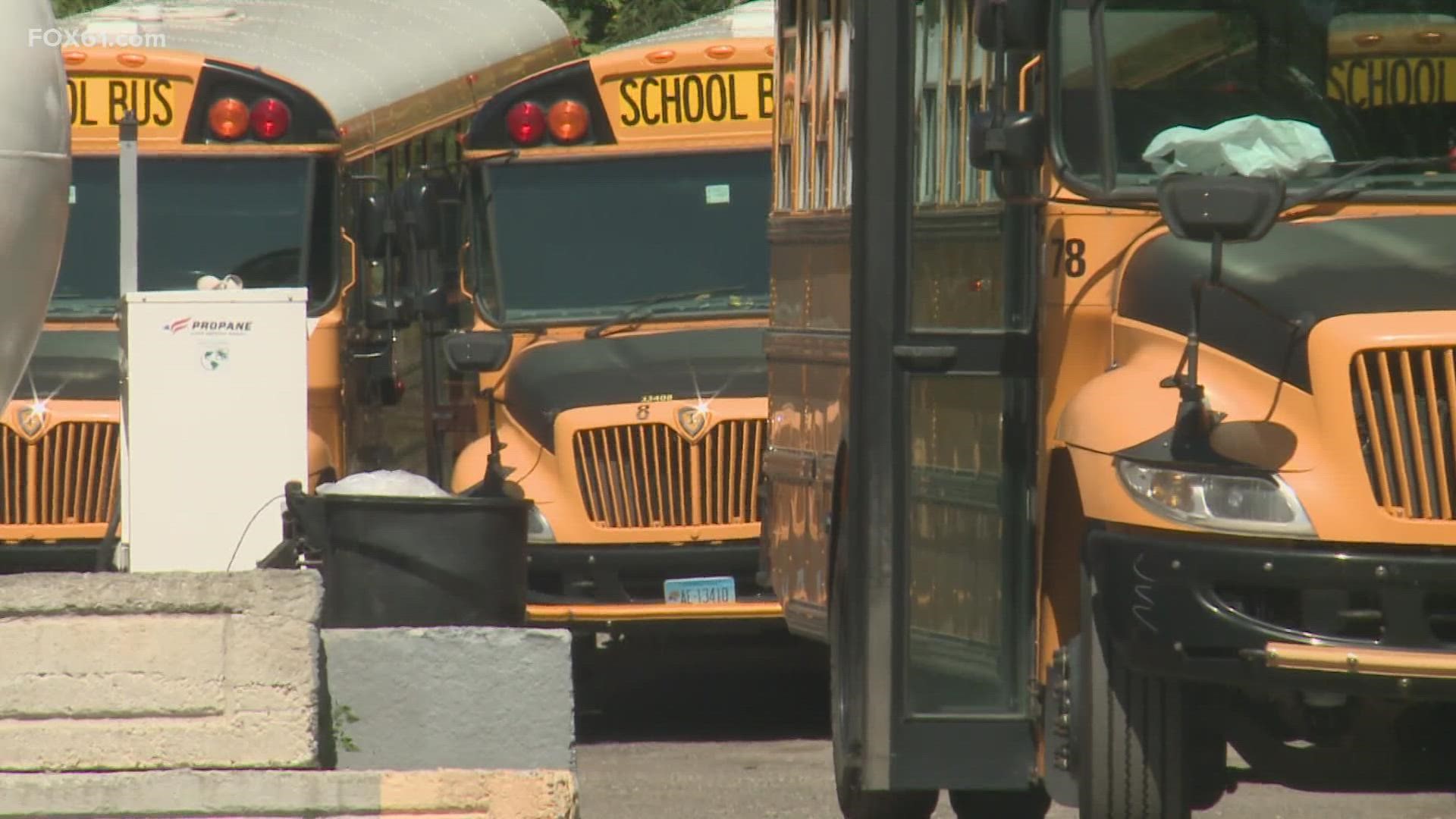 Parents say that school buses are overcrowded.