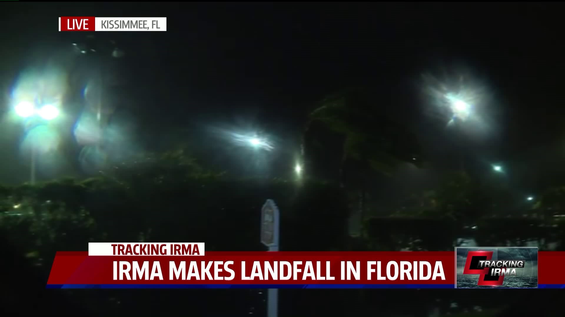 Irma travels up the west coast of Florida