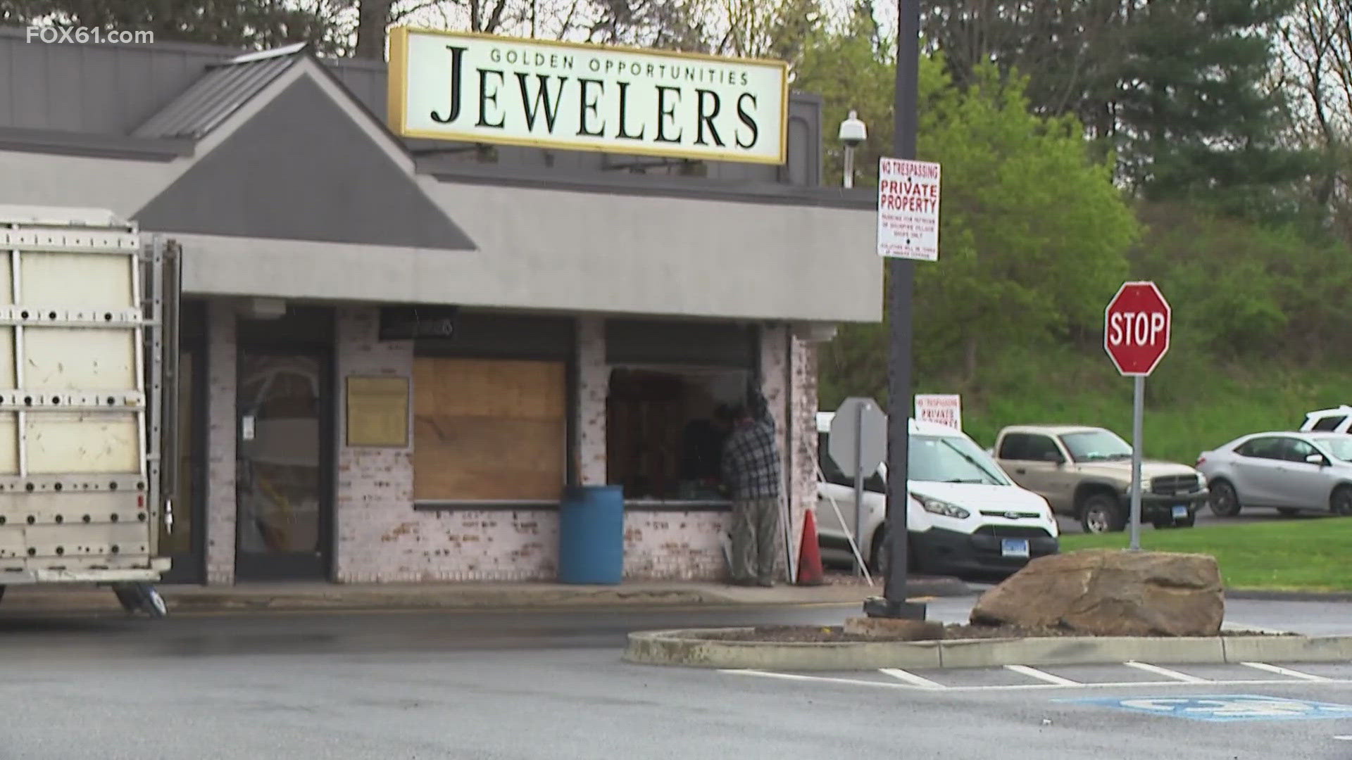 The jewelry store has been hit twice in the past several weeks. Multiple businesses in the plaza have been broken into since the start of 2023.