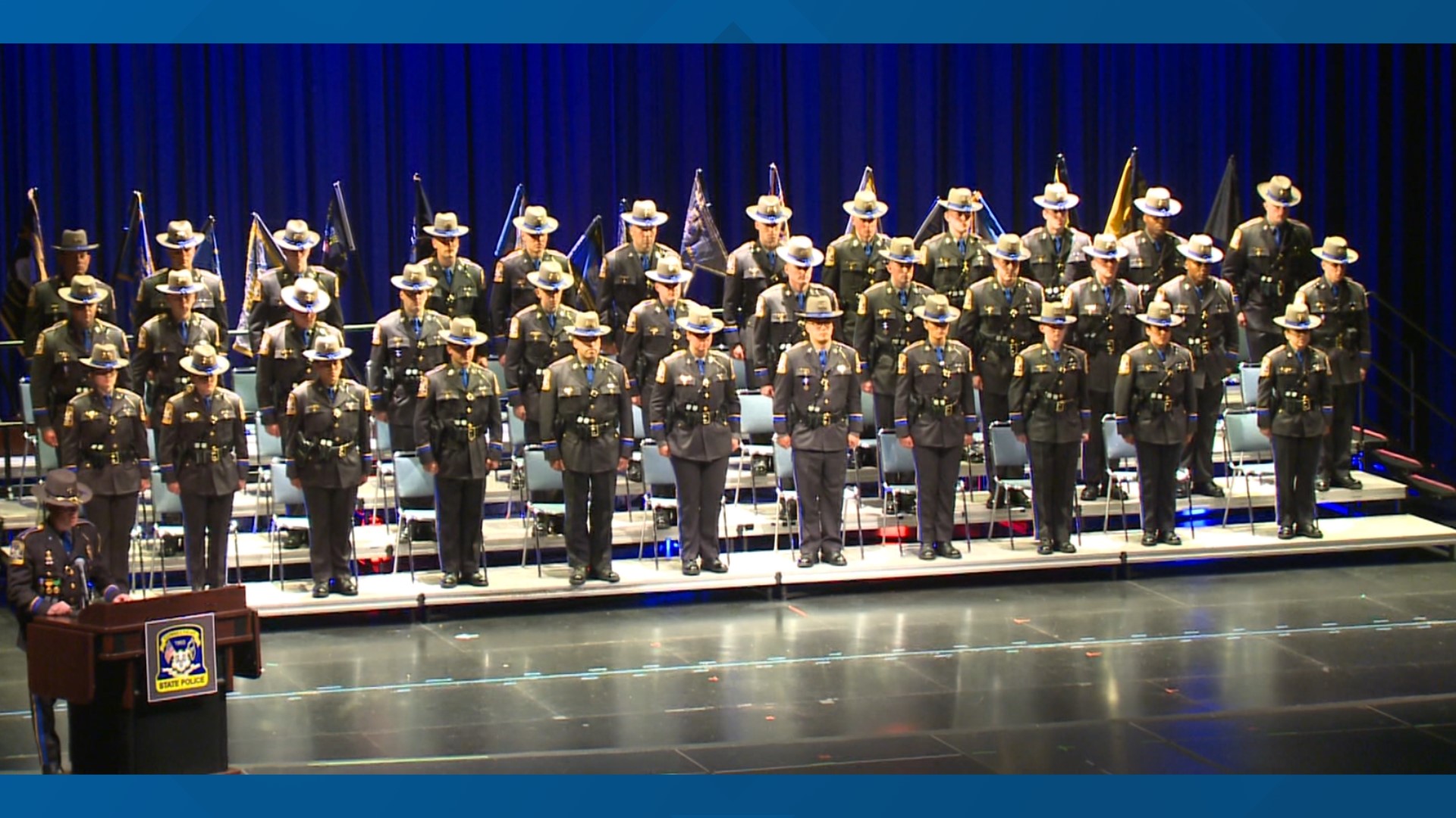 The State Police have new troopers in the force!