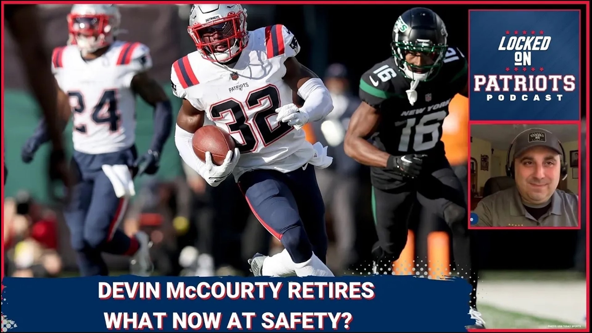 Prior to the start of the 2021 season, New England Patriots safety Devin McCourty was named a team captain for the 12th time in his career.